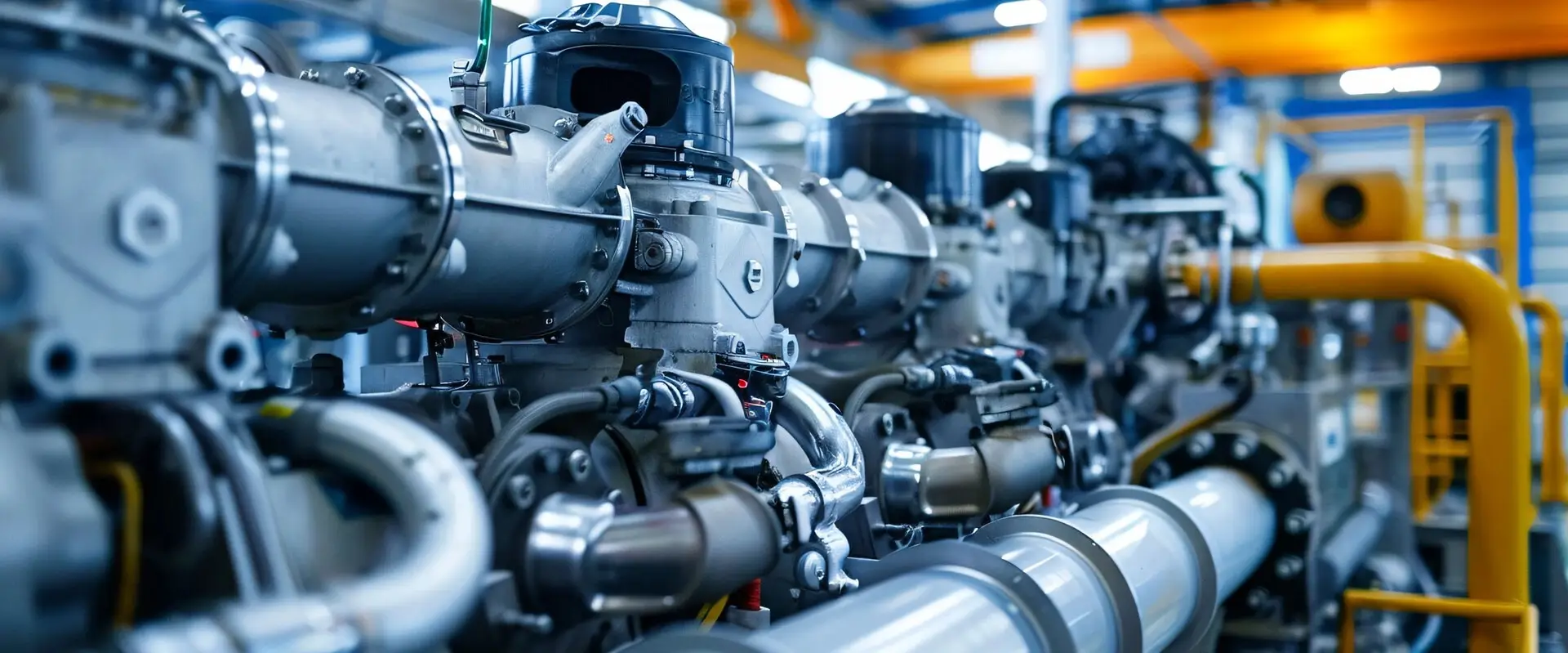 Piping and valves in a process plant
